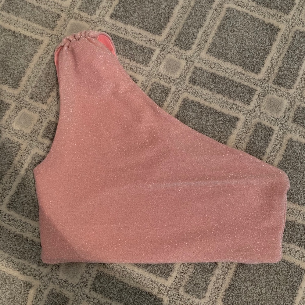 Meshki Pink sparkly top